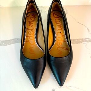 Sam Edelman black kitten heels size 8.5.